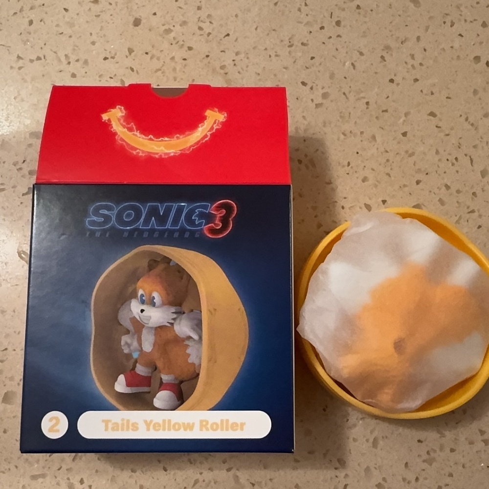 2024 Sonic The Hedgehog Movie 3 McDonald’s Happymeal Toy #2